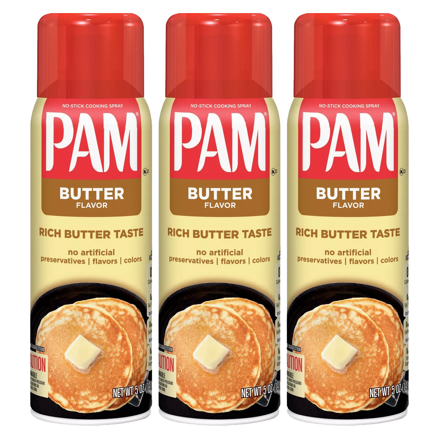 Pam Butter Flavour No-Stick Cooking Spray 141g