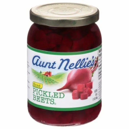 Aunt Nellie Diced Pickled Beets 453g (Best Before Date:-28/12/2025)