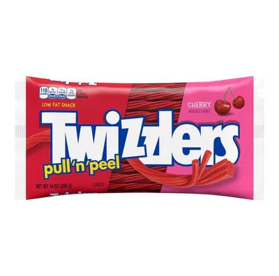Twizzlerz Pull 'N Peel Cherry bag 172g