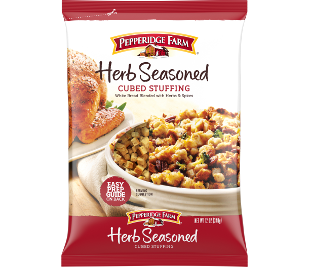 Pepperidge Farm Herb Seasoned Cubed Stuffing 340g (Best Before Date 15/02/2025)