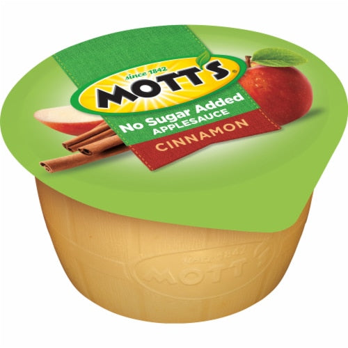 Mott's No Sugar Added Cinnamon Applesauce 111g