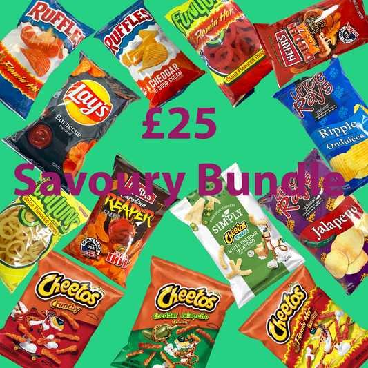 £25 Crisps/Savoury Mystery Bundle!!!