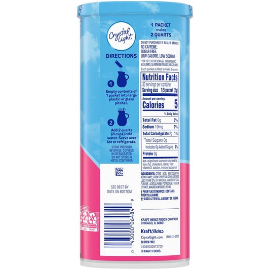 Crystal Light Strawberry Watermelon  Drink Mix 55.7g sold by American grocer Uk