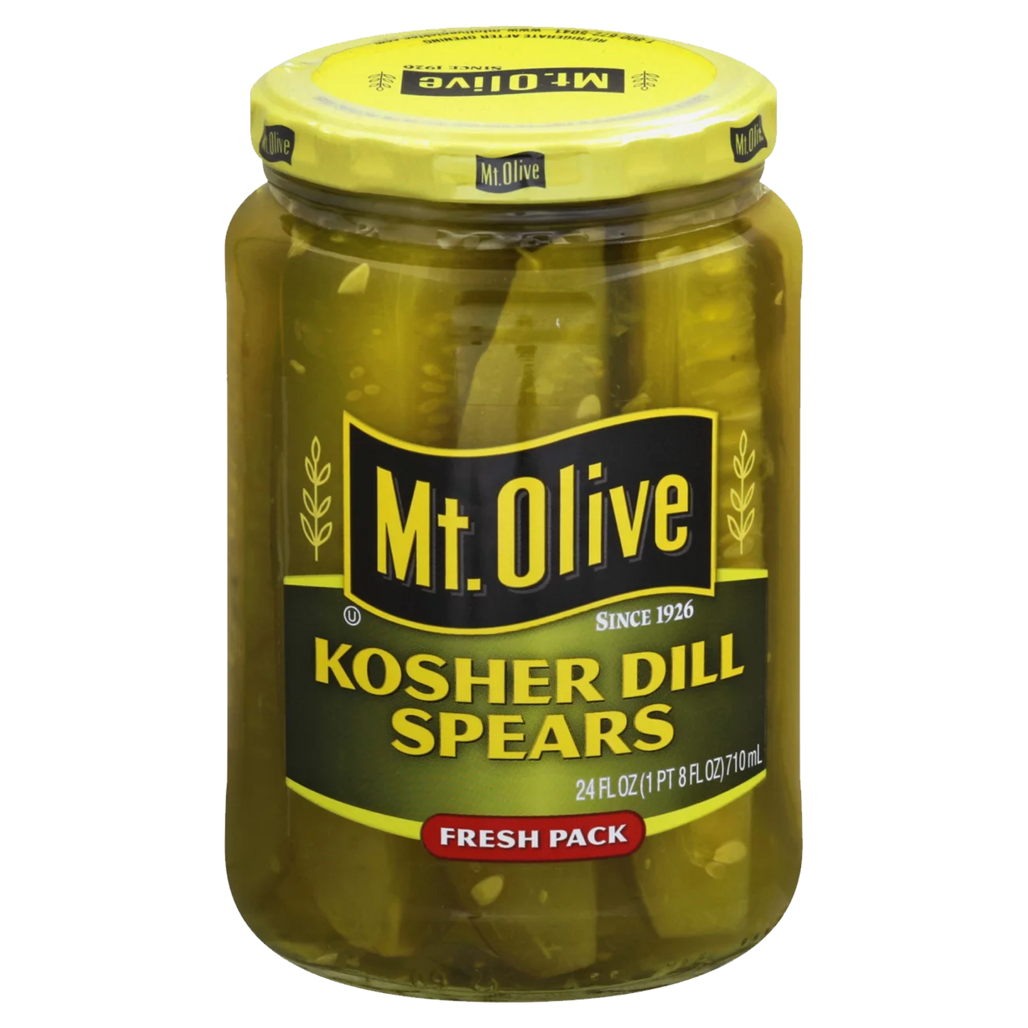Mt. Olive Kosher Dill Spears 710ml