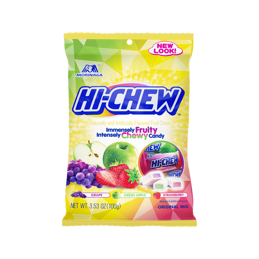 Hi-Chew Original Mix 100g (Strawberry, Green Apple, Grape)