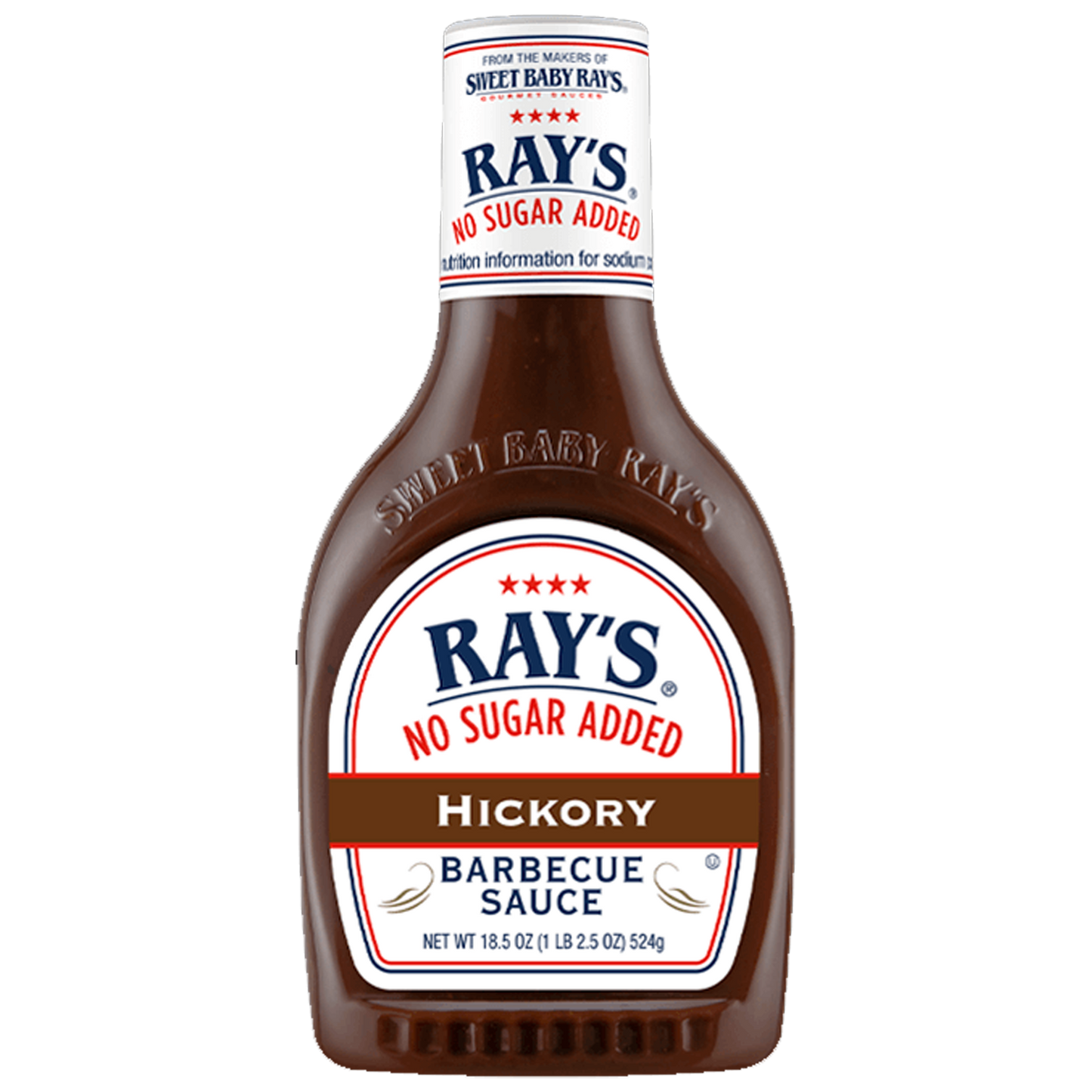 Ray's No Sugar Added Hickory Barbecue Sauce 524g