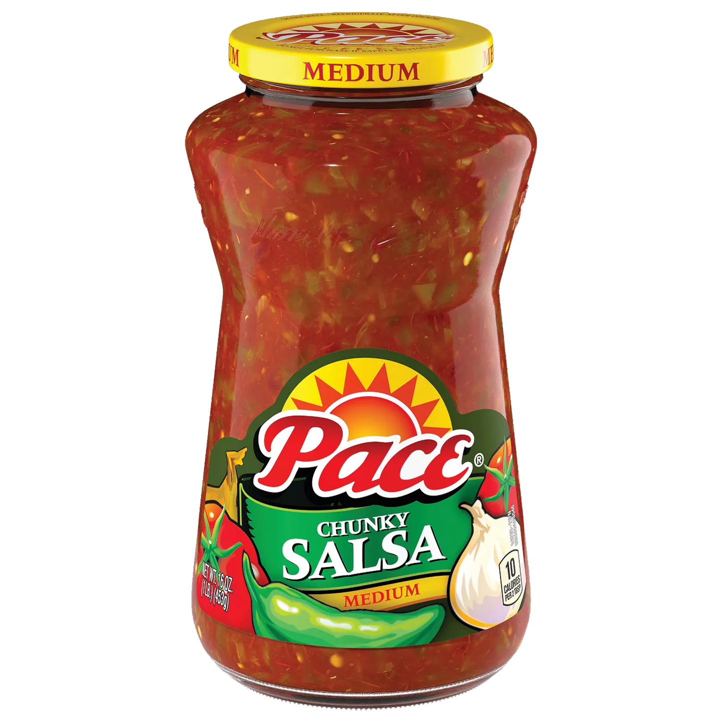 Pace Medium Chunky Salsa Sauce 453g