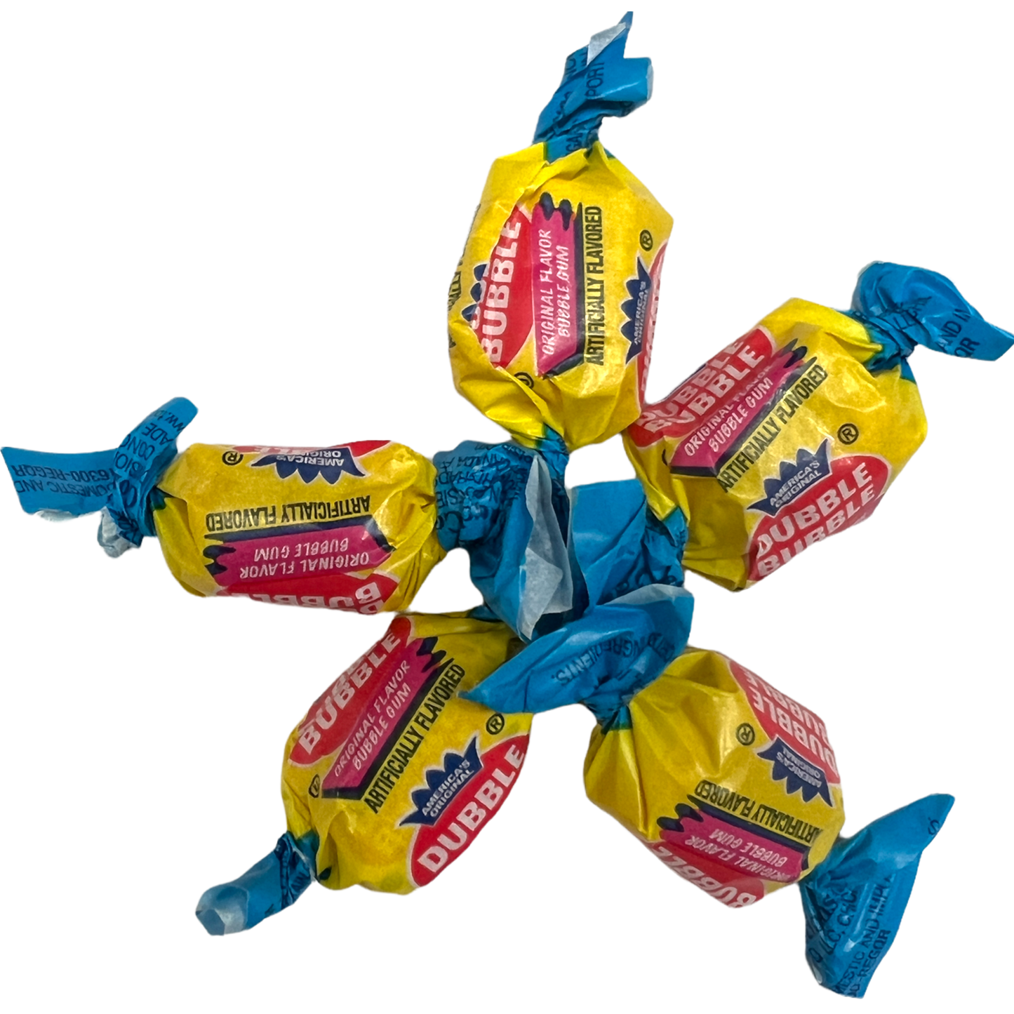 Dubble Bubble Original Bubble Gum 5 Pieces