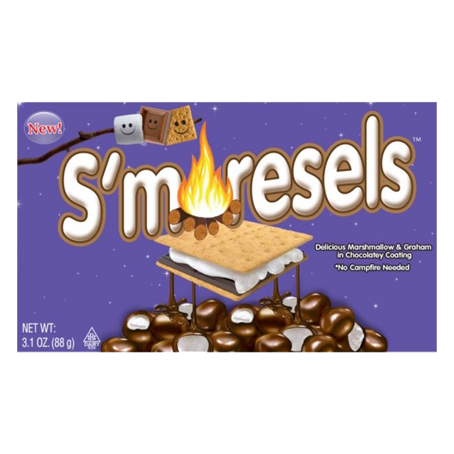 Cookie Dough Bites S'moresels 88g