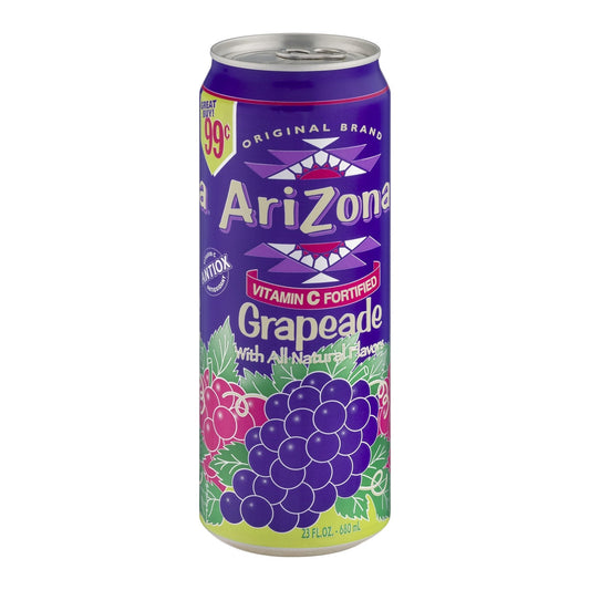 Arizona Grapeade with All Natural Flavour 680ml sold by American Grocer in the UK