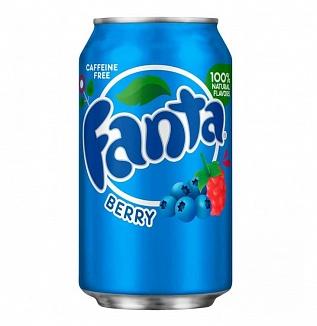 Fanta Berry Flavoured Soda 355ml (Pack of 12)