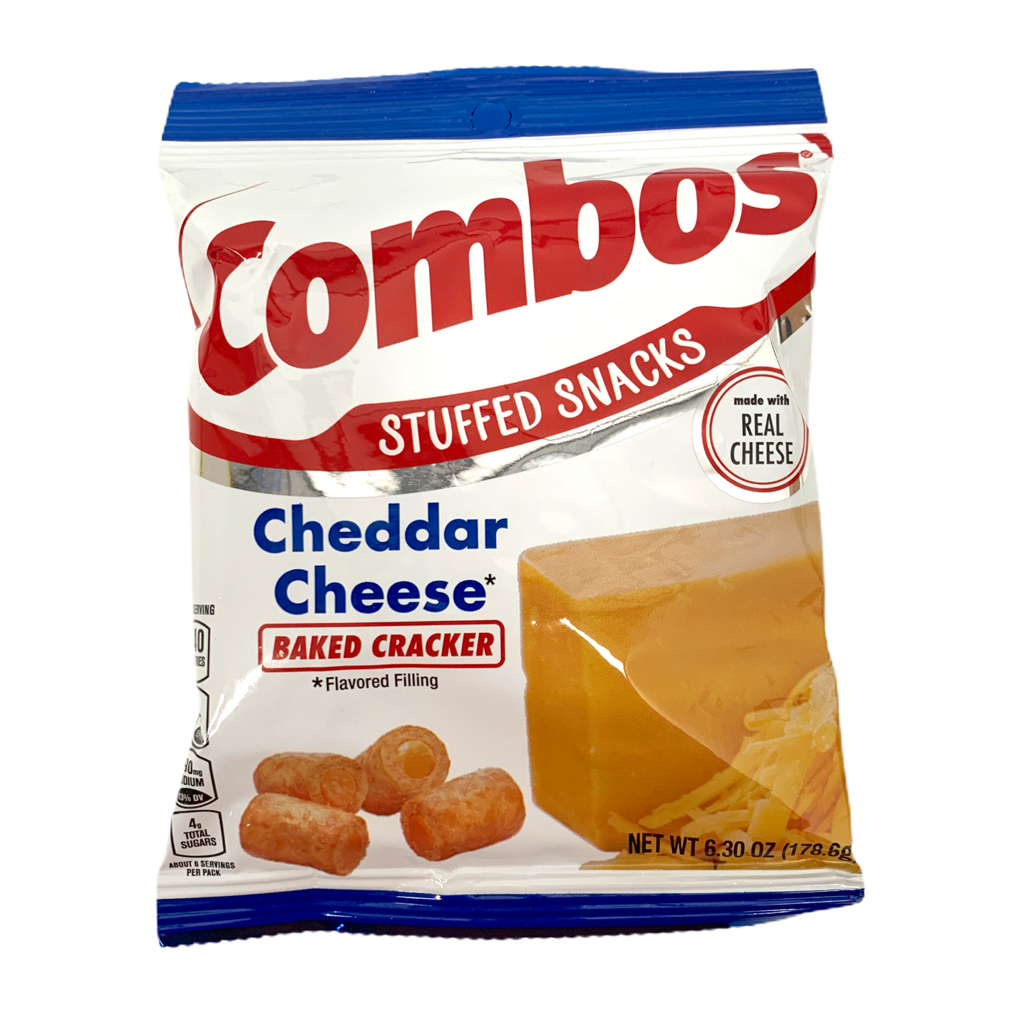 Combos Cheddar Cheese Cracker 178.6g sold by American Grocer in the UK