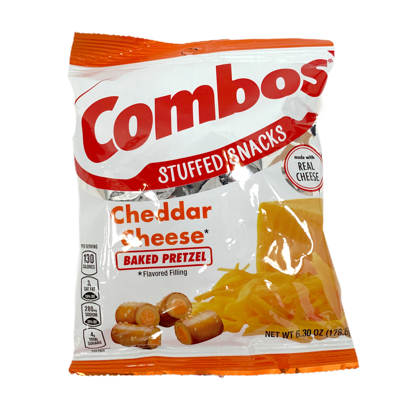 Combos Cheddar Cheese Pretzel 178.6g sold by American grocer UK