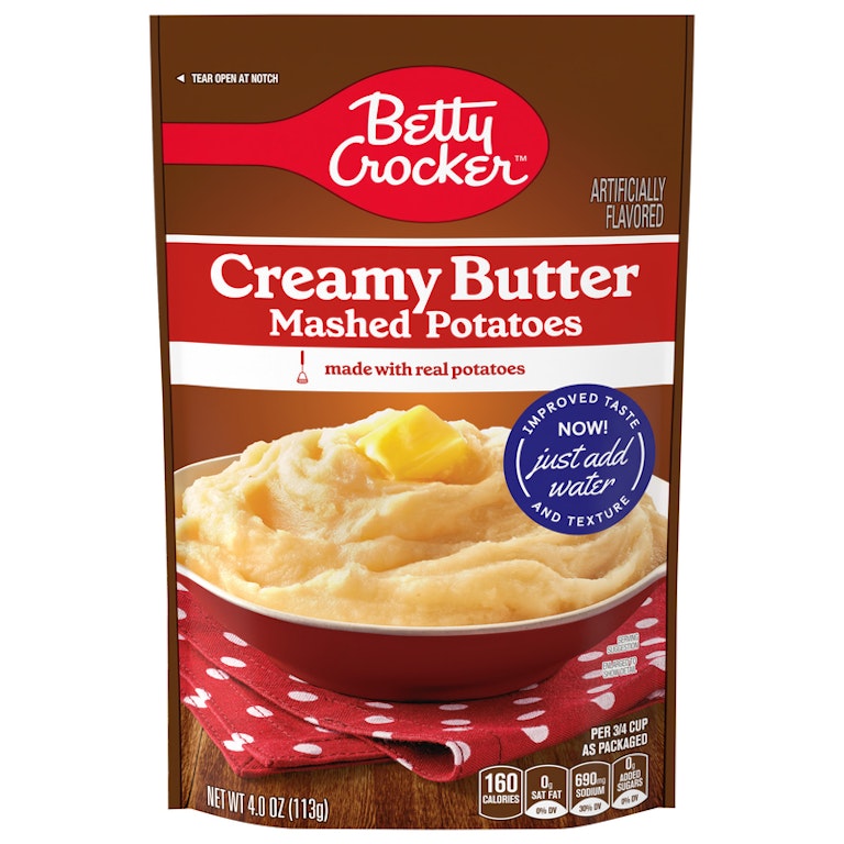 Betty Crocker Creamy Butter Mashed Potatoes 113g