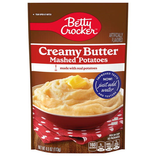 Betty Crocker Creamy Butter Mashed Potatoes 113g