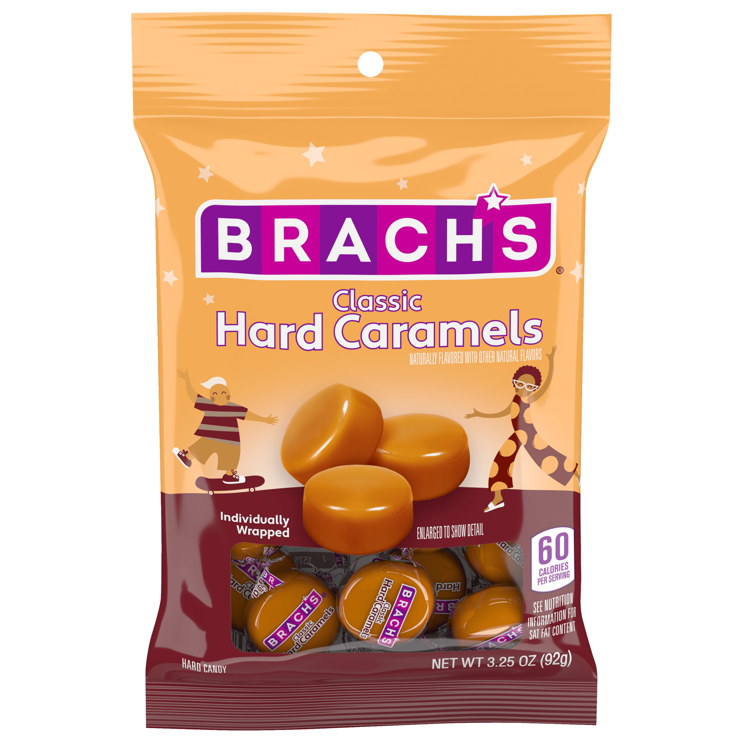 Brach's Classic Hard Caramels Candy 92g (Best Before : July 2026)