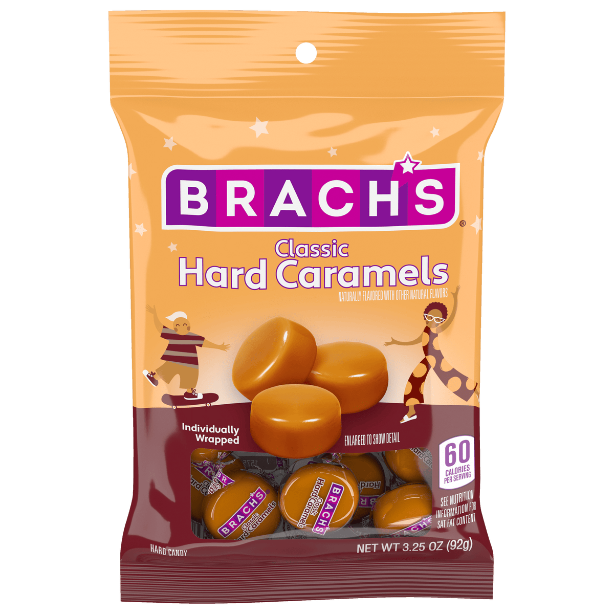Brach's Classic Hard Caramels Candy 92g (Best Before : July 2026)