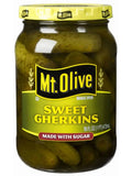 Mt. Olive Sweet Gherkins 473ml (Best Before :30 May 2026)