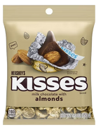 Hershey kisses (3 pack) Milk Chocolate | Milk chocolate with almonds | Miniatures