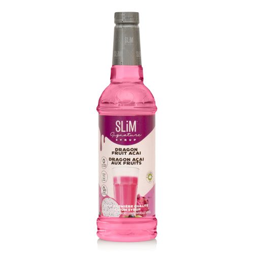Slim Signature | 0 Calorie | 0 Carb | 0 Sugar | Dragon Fruit Acai Syrup 750ml