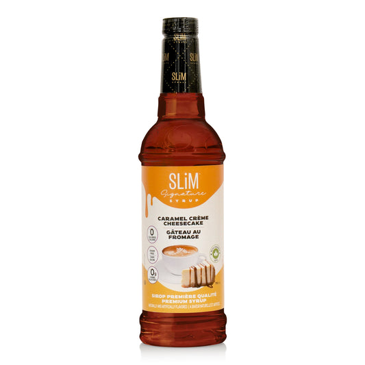 Slim Signature | 0 Calorie | 0 Carb | 0 Sugar | Caramel Creme Cheesecake Syrup 750ml
