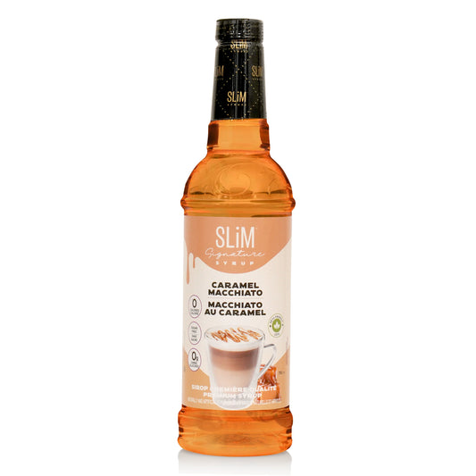 Slim Signature | 0 Calorie | 0 Carb | 0 Sugar | Caramel Macchiato Syrup 750ml