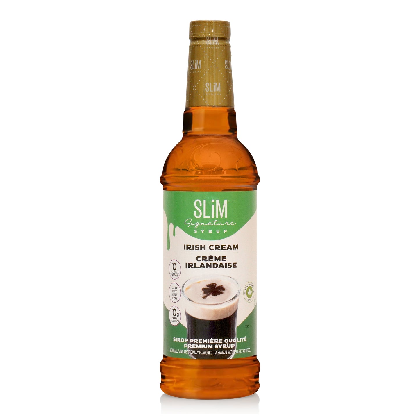 Slim Signature | 0 Calorie | 0 Carb | 0 Sugar | Irish Cream Syrup 750ml