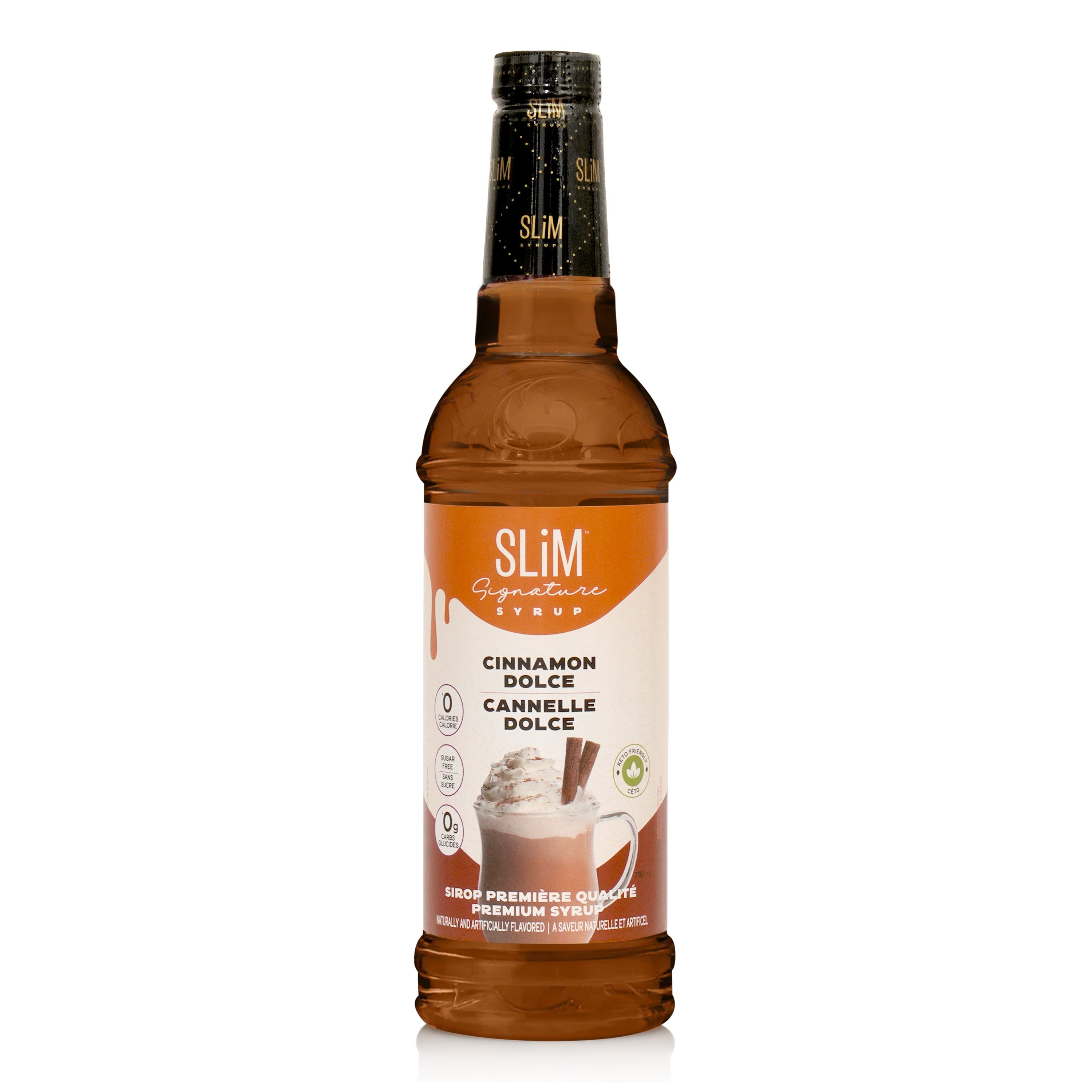Slim Signature | 0 Calorie | 0 Carb | 0 Sugar | Cinnamon Dolce Syrup 750ml