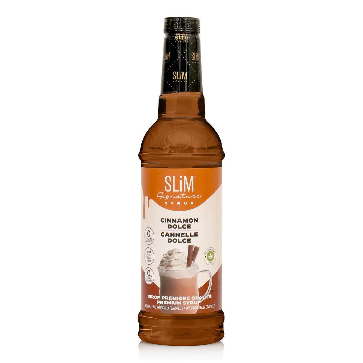 Slim Signature | 0 Calorie | 0 Carb | 0 Sugar | Cinnamon Dolce Syrup 750ml