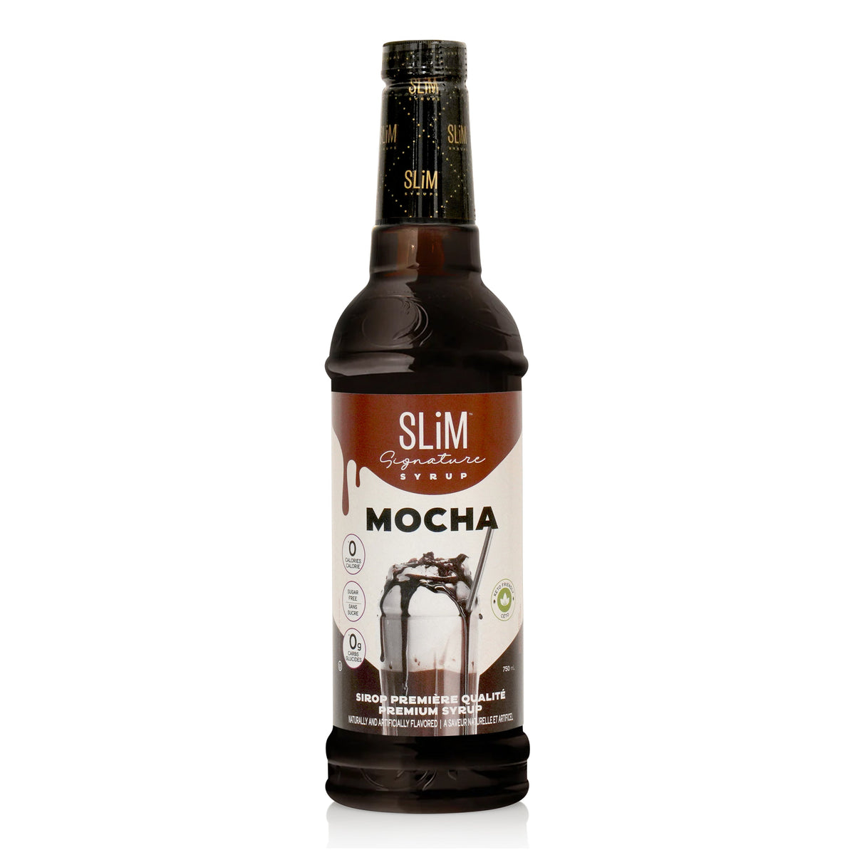 Slim Signature | 0 Calorie | 0 Carb | 0 Sugar | Mocha Syrup 750ml