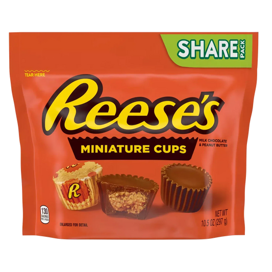 Reese's Miniatures Milk Chocolate Peanut Butter Cups 297g
