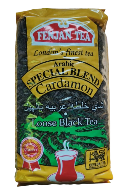Fenjan Tea Arabic Special Blend Cardamom Loose Black Tea – 400g