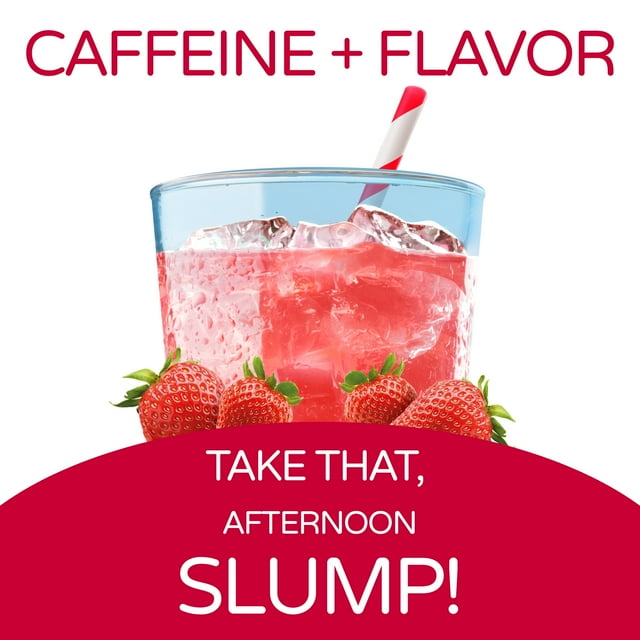 Crystal Light On The Go Wild Strawberry Drink Mix 31.1g