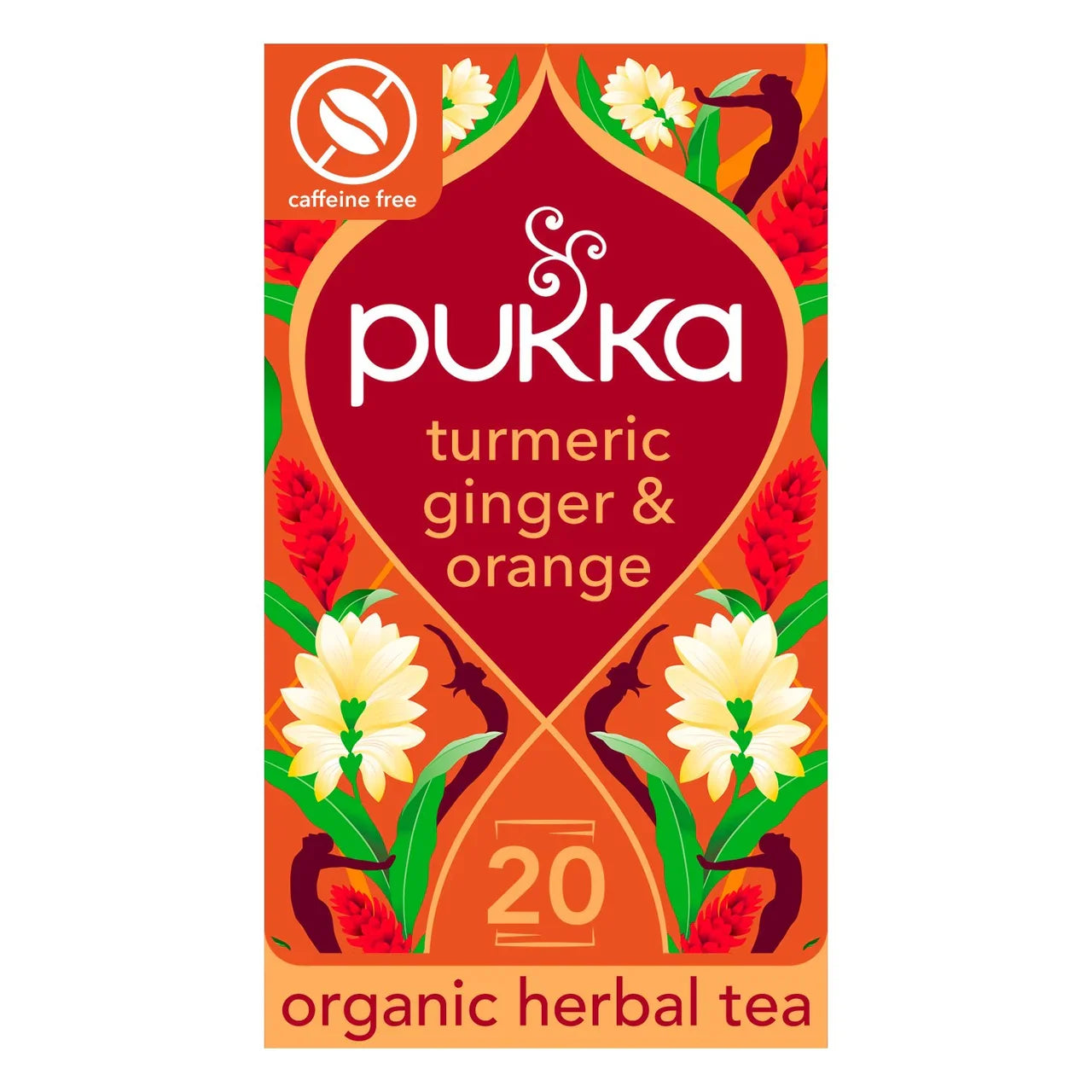 PUKKA Turmeric, Ginger & Orange 20 Tea Bag