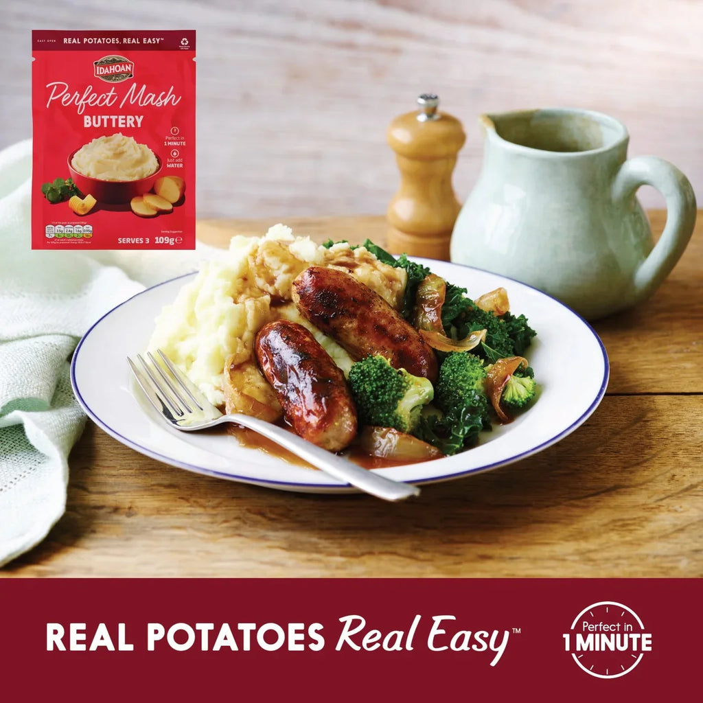 Idahoan Pouch Perfect Potato Mash Buttery 109g