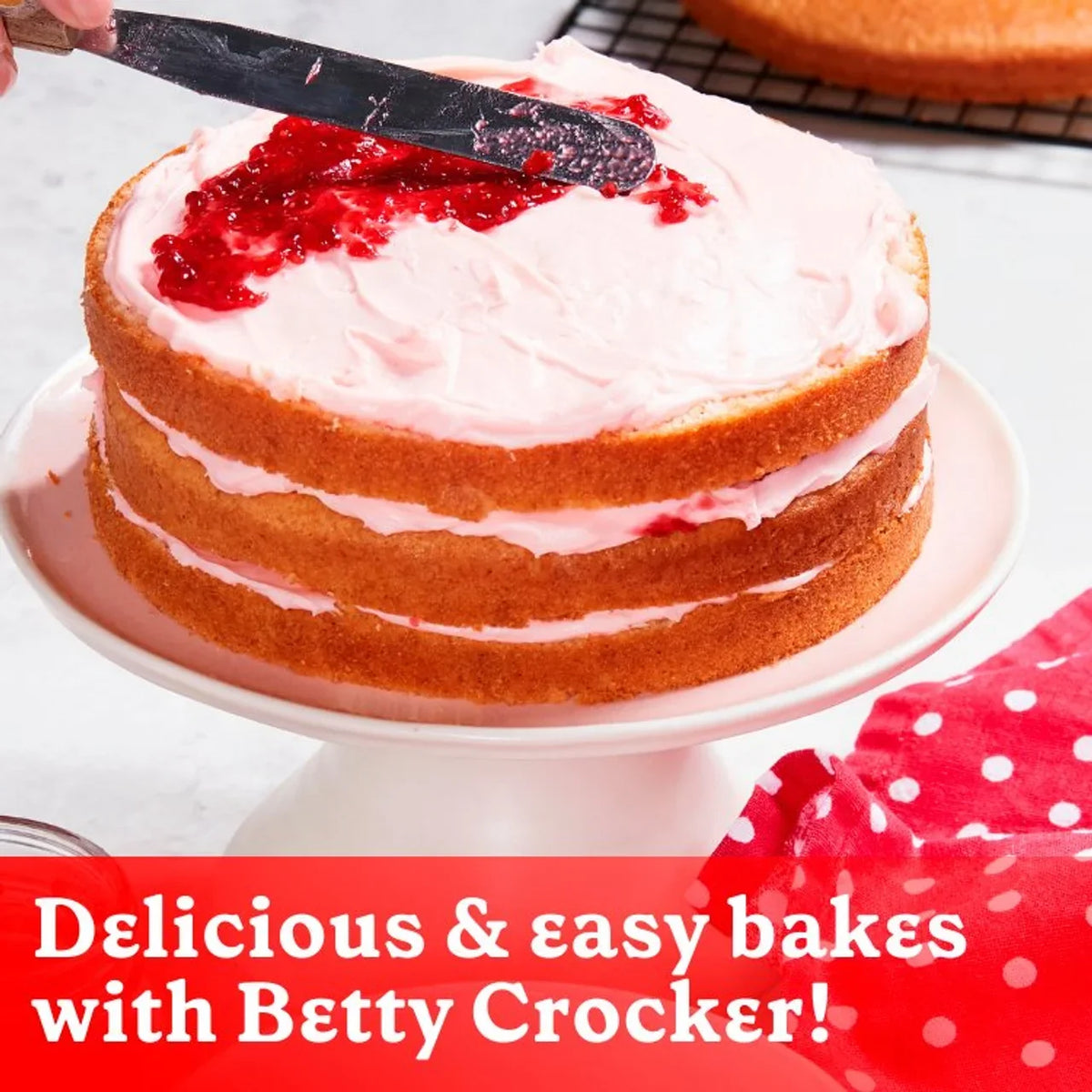 Betty Crocker (EU) Strawberry Style Icing 400g