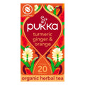PUKKA Turmeric, Ginger & Orange 20 Tea Bag(Formerly Turmeric Active)