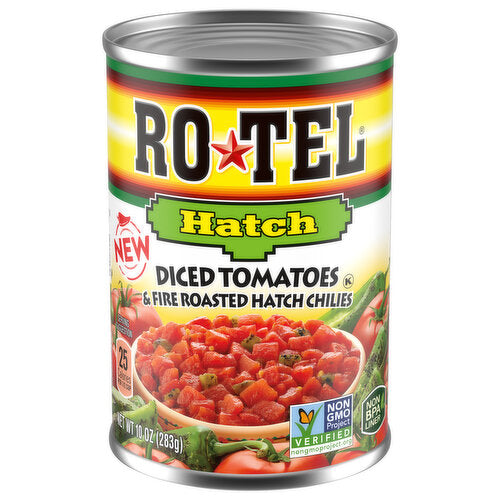 Ro-Tel Diced Tomato Hatch Chilli 283g(Best Before Date September 2026)