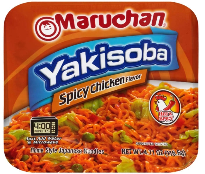 Maruchan Yakisoba Spicy Chicken 116.6g