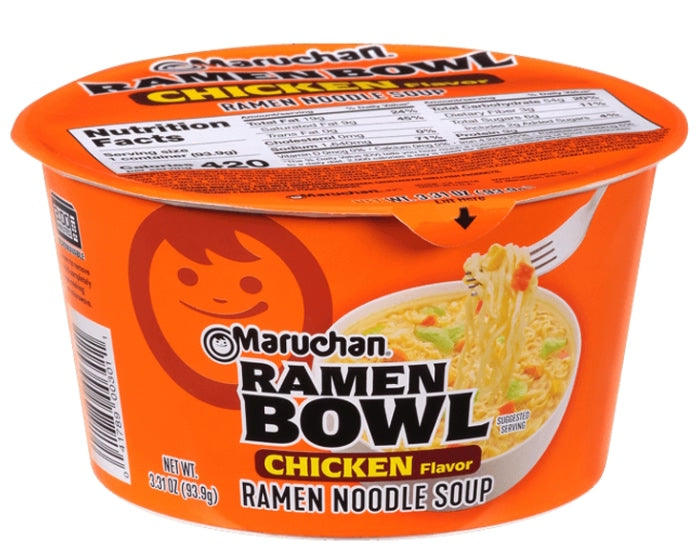 Maruchan Bowl - Chicken 94g (Best Before 01/2026)