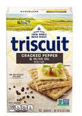 Nabisco Triscuit Cracked Pepper & Olive Oil Crackers 240g (Best Before : 16 August 2026)