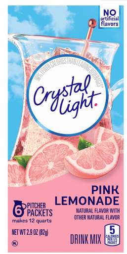 (Expired) Crystal Light Surprise Pitcher/On The Go Packets Drink Mix (Any Random 3 Pack)