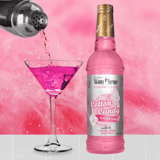 Skinny Sugar Free Cotton Candy Syrup 750ml (Best Before : 19 August 2026)