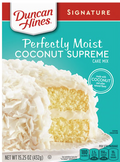 Duncan Hines Signature Coconut Spreme Cake Mix 432g(BBD 09/2026)