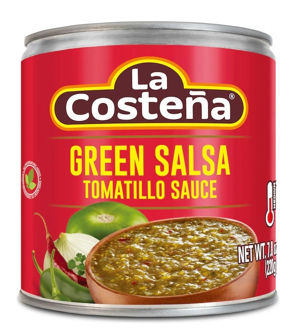 La Costena Green Salsa Tomatillo Sauce Tin 220g(BBD JAN 2027)