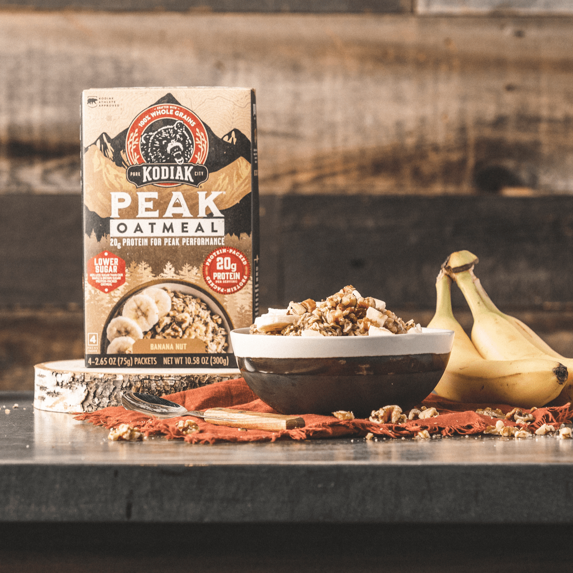 Kodiak Peak Banana Nut Oatmeal 300g
