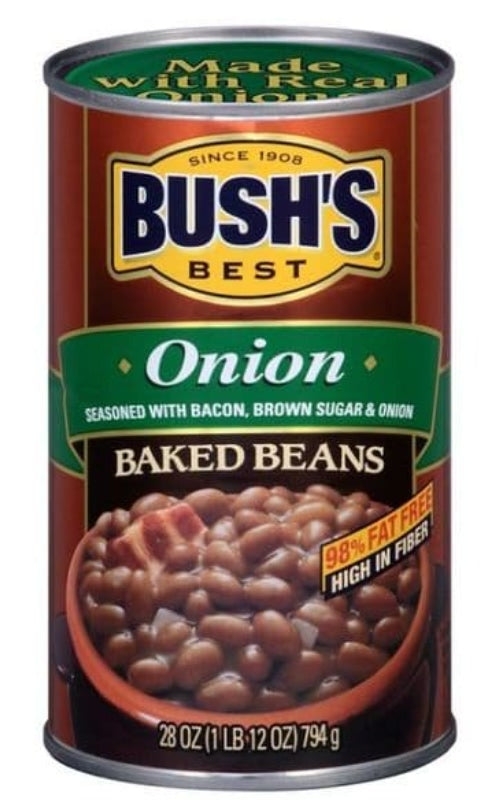 Bush's Onion Baked Beans 794g (Dented Tin)