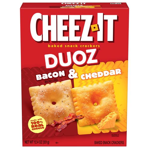 Cheez-It Duoz Bacon & Cheddar Cracker 351g (Best Before : 02 July 2026)