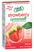 True Lemon Strawberry Lemonade Drink Mix 10 Packets (30g)