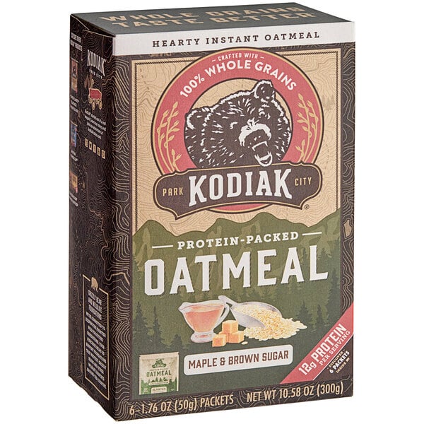 Kodiak Maple Brown Sugar Oatmeal 300g